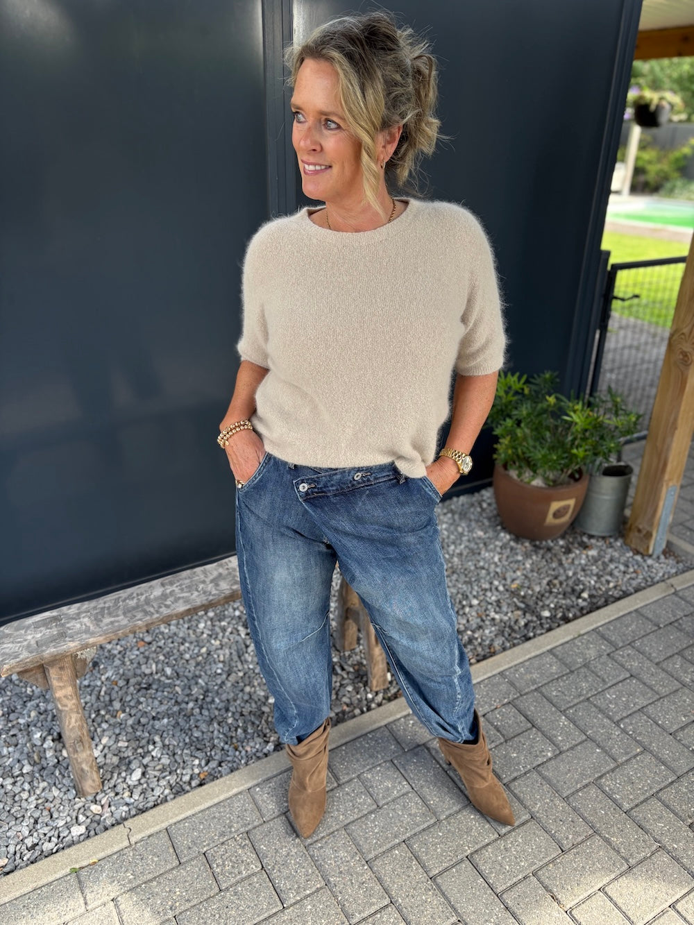 alpaca truitje beige