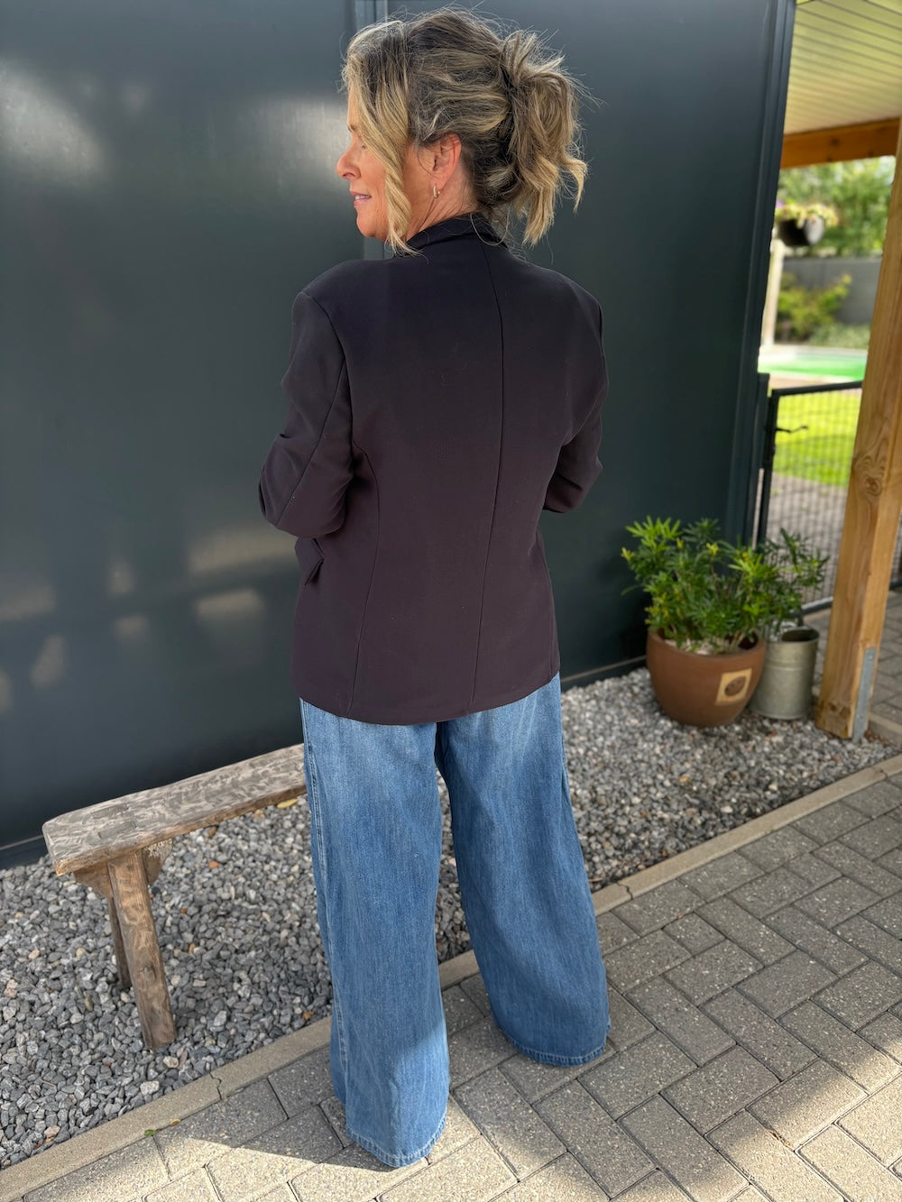 blazer marineblauw