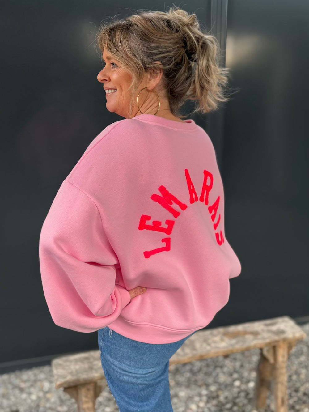 Sweater le Marais roze/hotpink