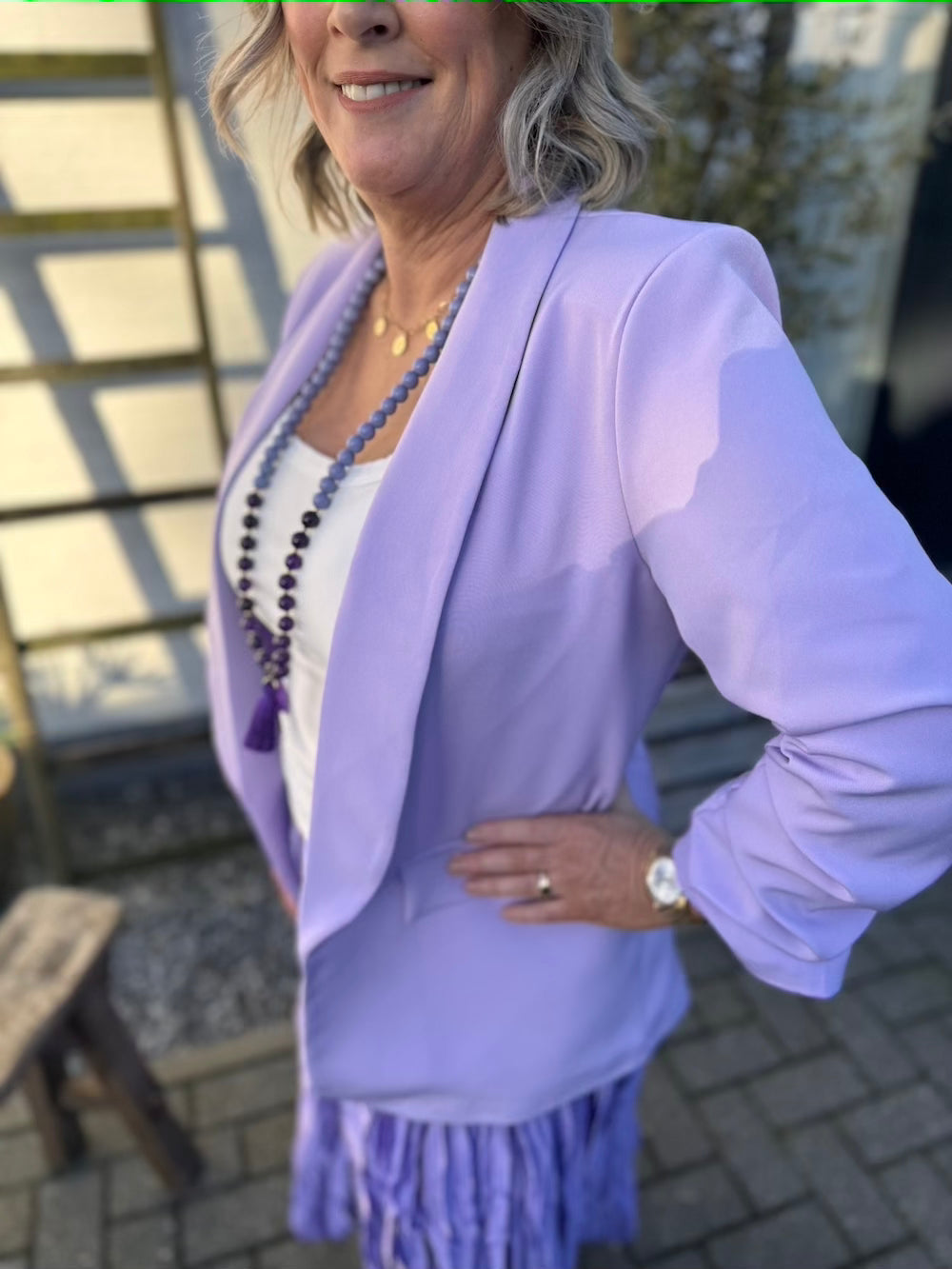 Blazer Coco lila