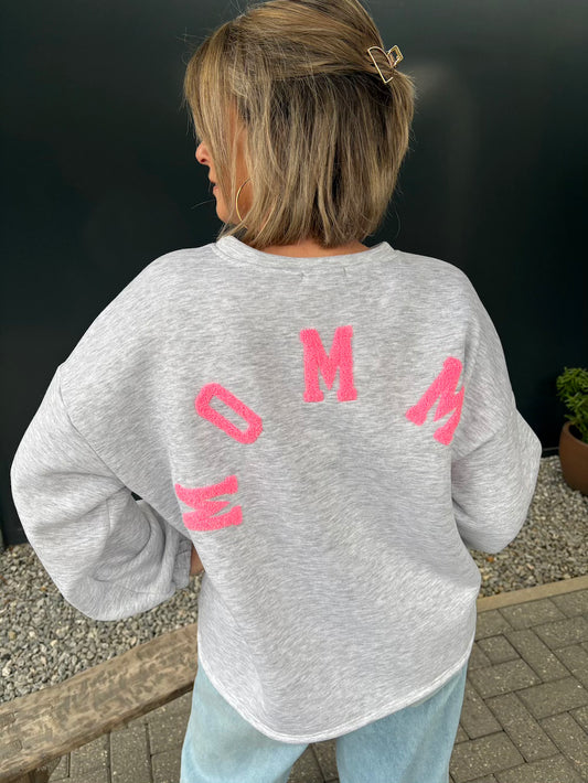 Sweater MOMMY grijs