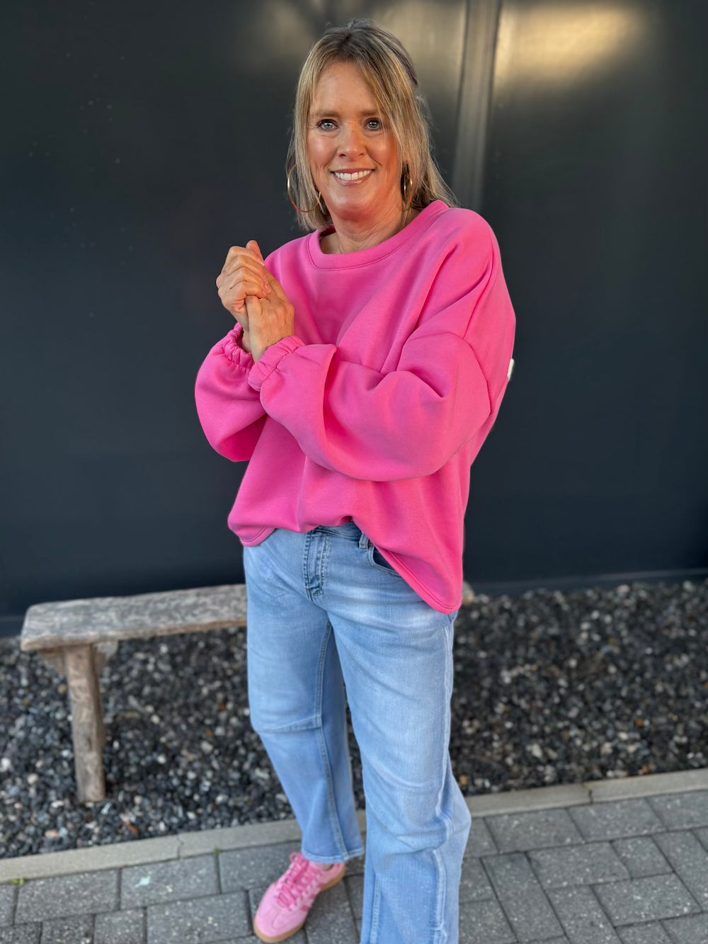 Sweater AMOUR roze