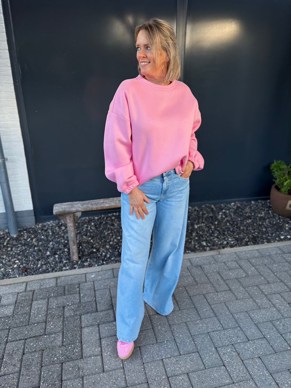 Sweater MOMMY roze oranje