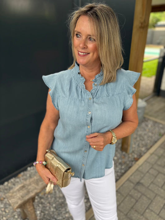 jeansbloesje 