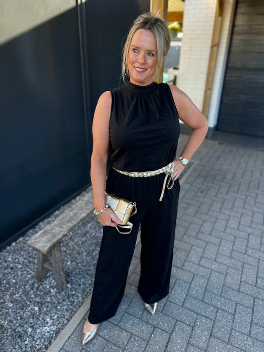 jumpsuit zwart