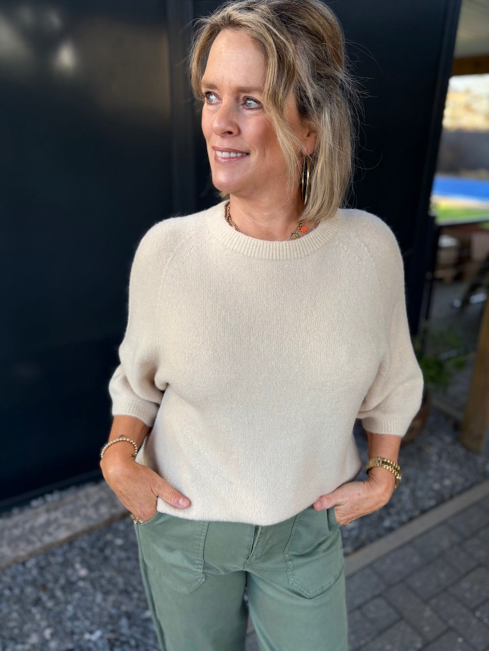 Alpaca truitje beige