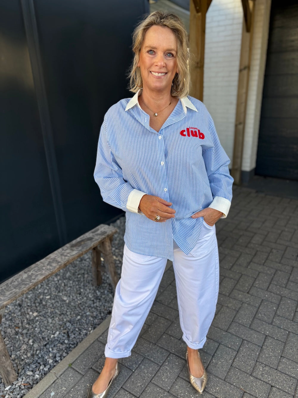 Blouse caffė lovers club
