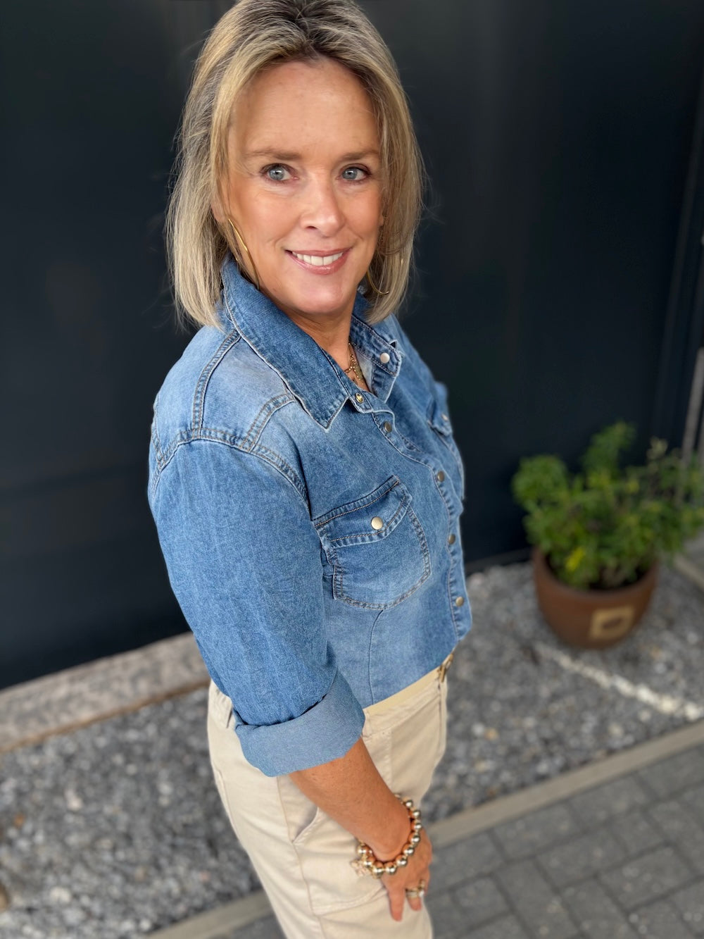 Jeans blouse