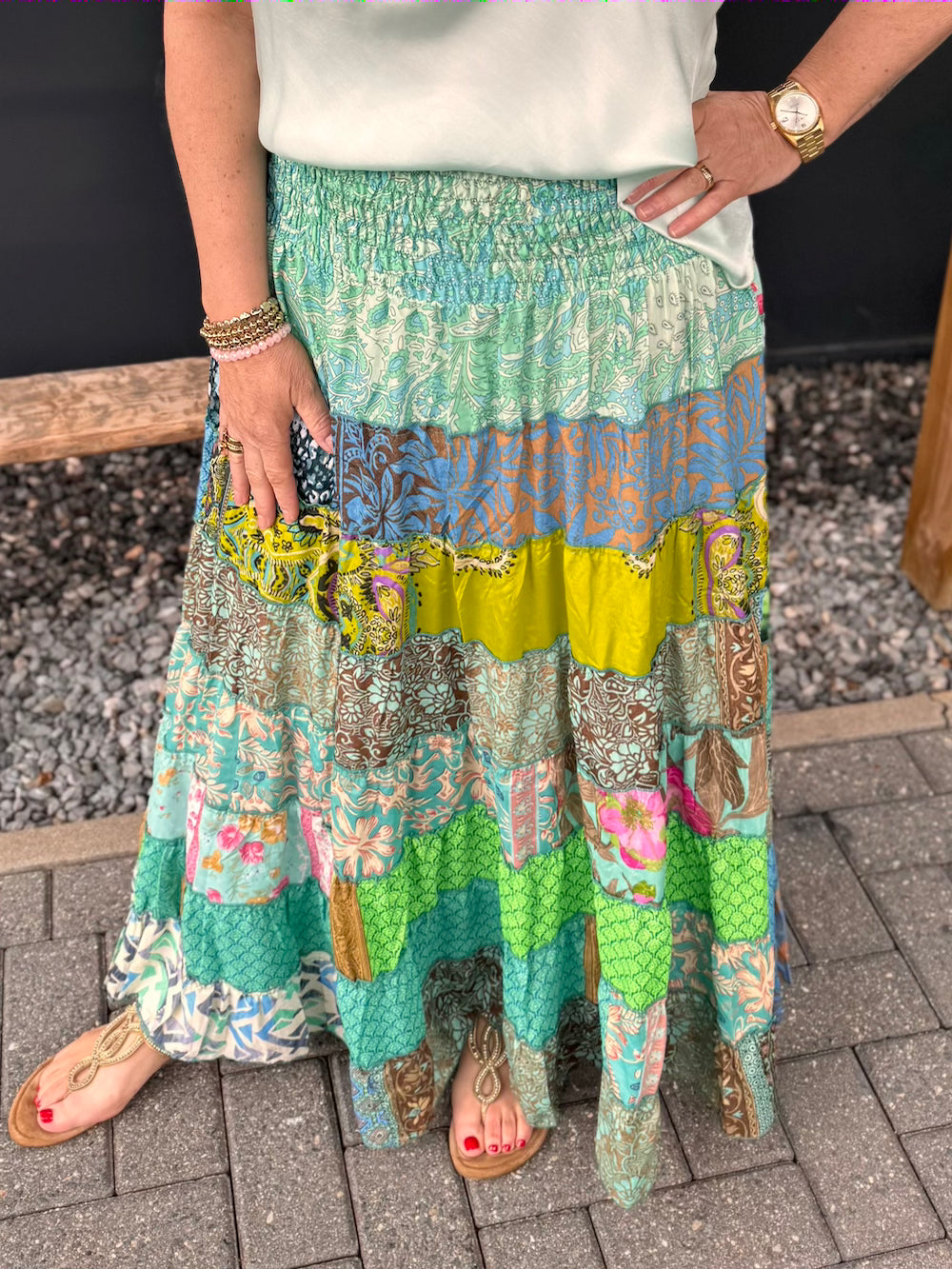 Rok Isabel turquoise